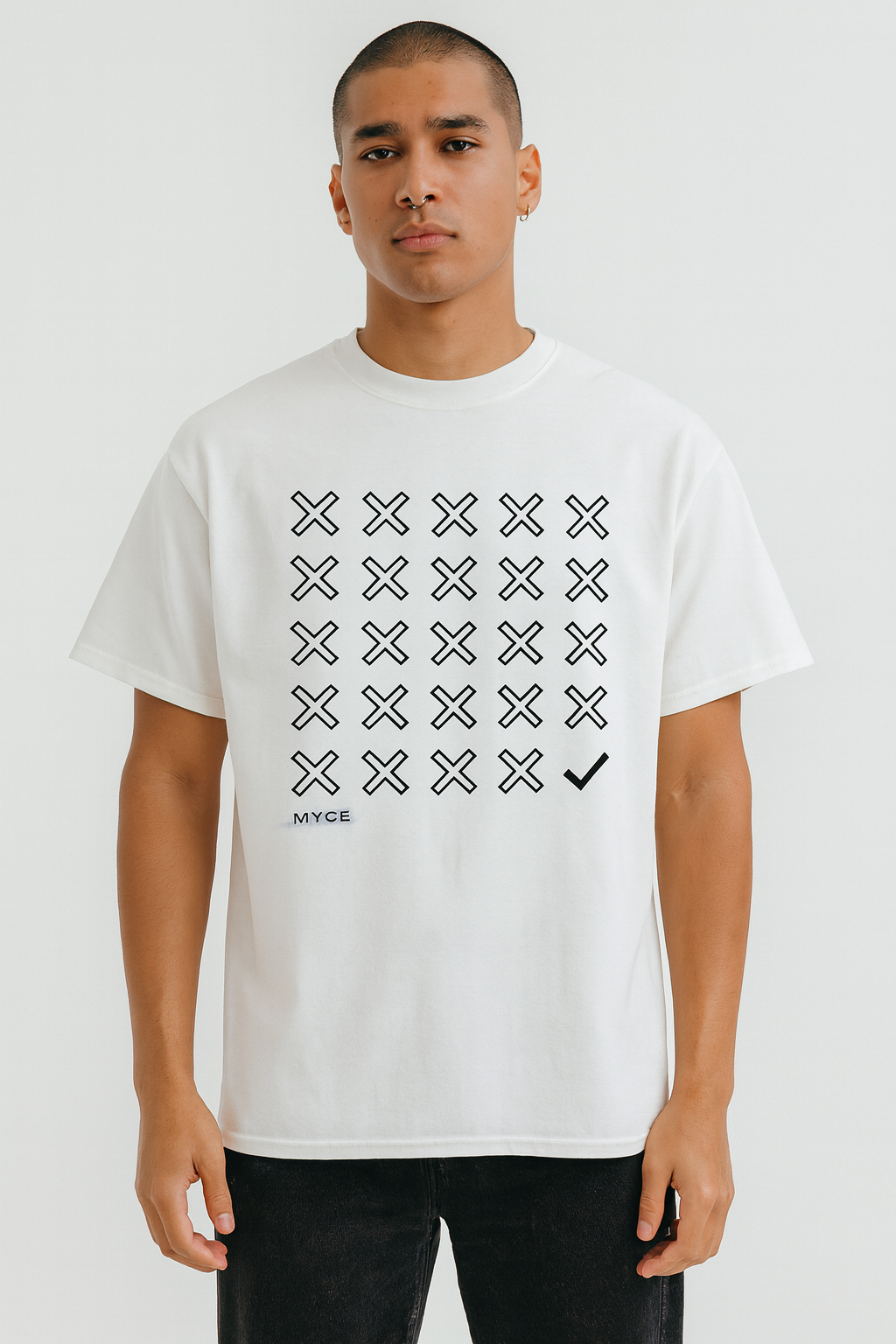 X/CHECK TEE
