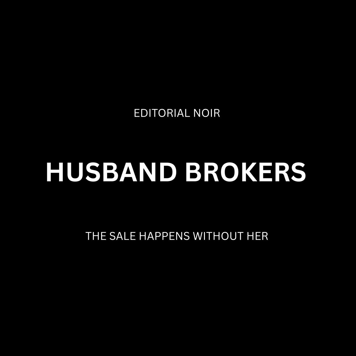 Editorial Noir | 05
Hair sales negotiated by husbands and male relatives.
Consent reassigned.
Donors excluded.
Still in salons worldwide.
Swipe &rarr;

#EditorialNoir #HairTrade #Consent #WomenRights #SupplyChain #invisiblelabour