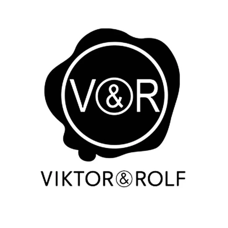 Black and white logo featuring the initials "V&R" inside a circle, with the names "Viktor & Rolf" written below.