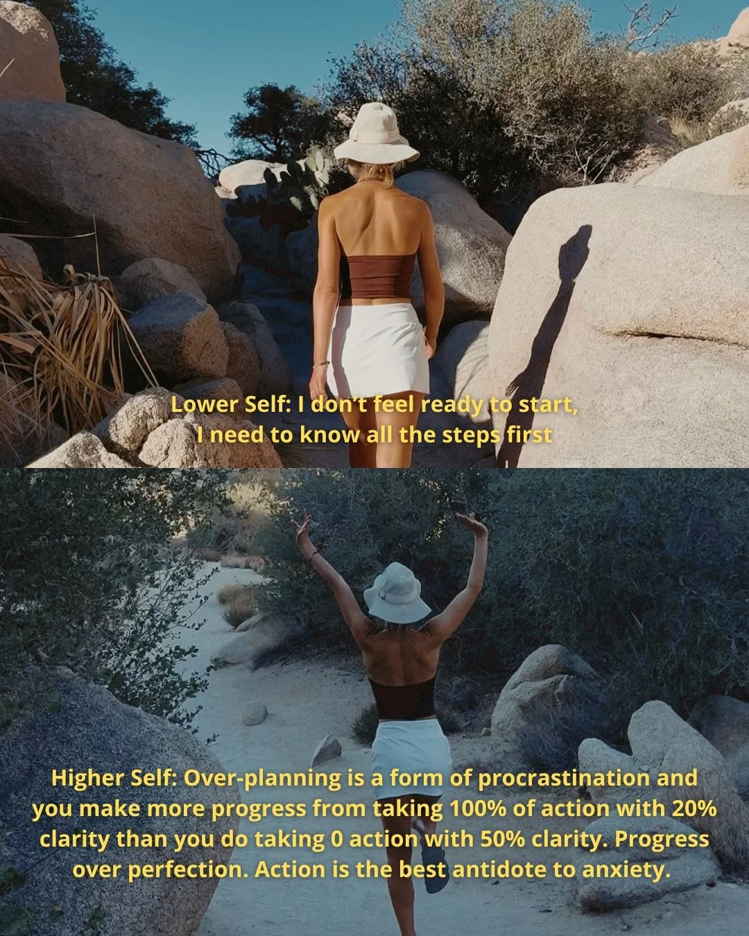 Your inner dialogue isn&rsquo;t just an annoying little voice, it&rsquo;s an indicator of where you are in your spiritual journey 👀

When you can identify exactly where you are in your path, you can know exactly what to do to reset, realign &amp; re