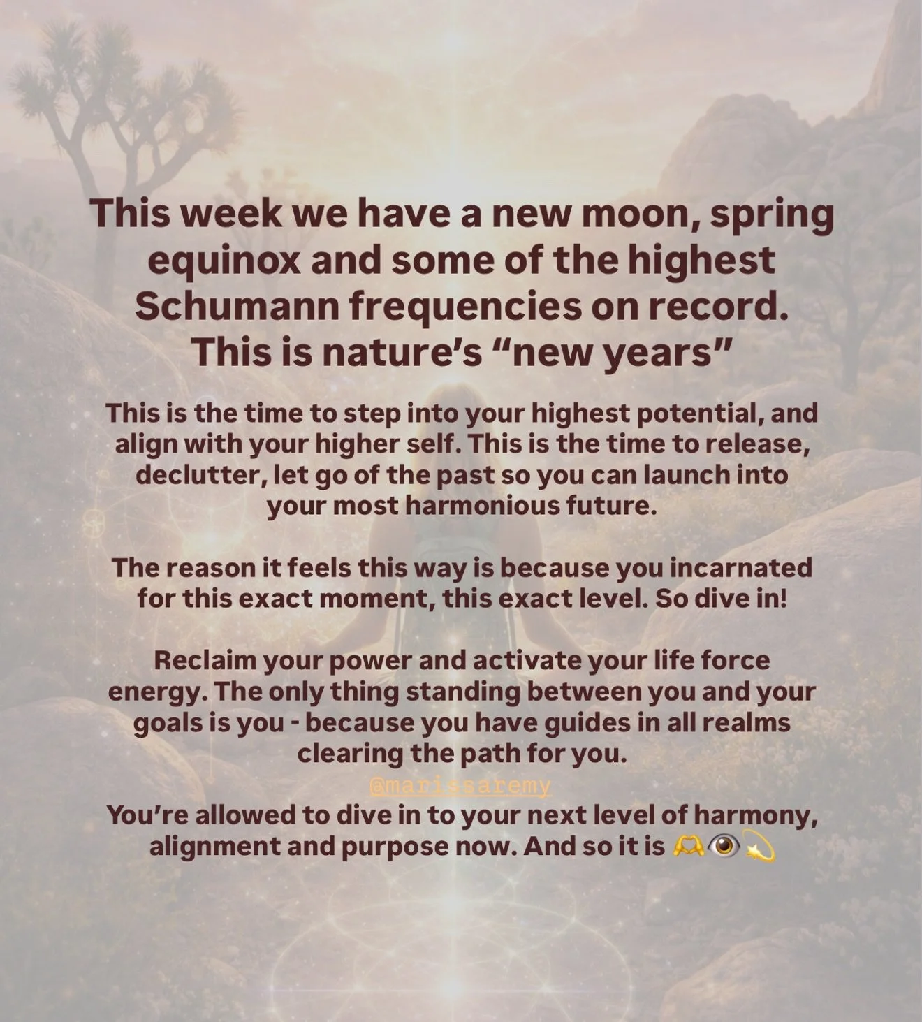 Every time you choose to raise your vibration, you unlock a doorway to your higher self 🫶✨ what are you doing to honor yourself through this uplevel? I&rsquo;m doing a lot of rest, art, future self visualizations, cord cutting meditations, upgrading