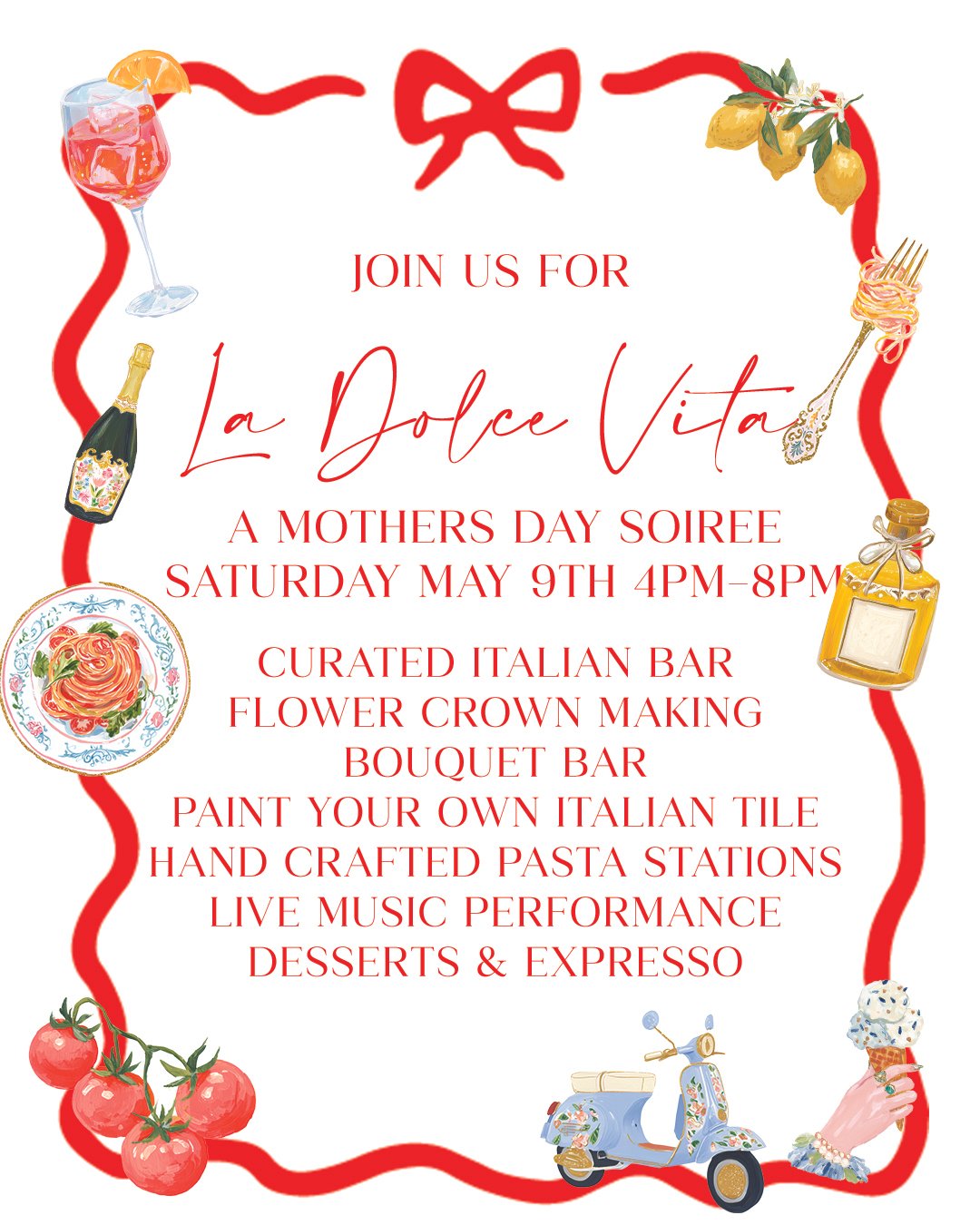 La Dolce Vita Mothers Day Soiree