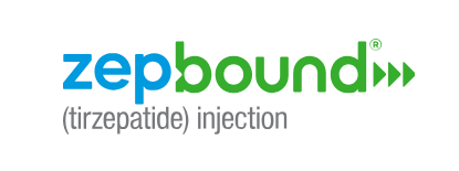 Logo of ZepBound, a Tirzepatide injection medication.