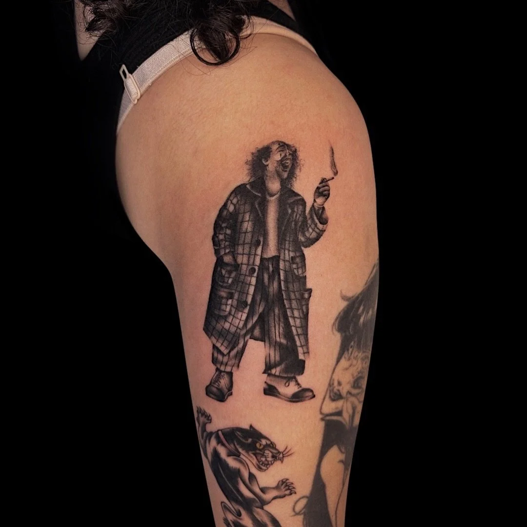 &ldquo;Silk robe, swordfish for breakfast&rdquo;
DM for Appointments!
Booking October!!!
.
.
.
.
.
.
.
#losangelestattoo #longbeachtattoo #orangecountytattoo #lakewood #longbeachart