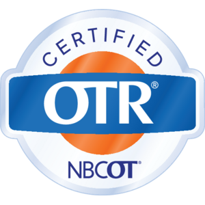 OTR Certified badge with NBCOT logo