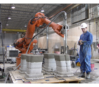 Fabrication of the 3DCP cross-vault