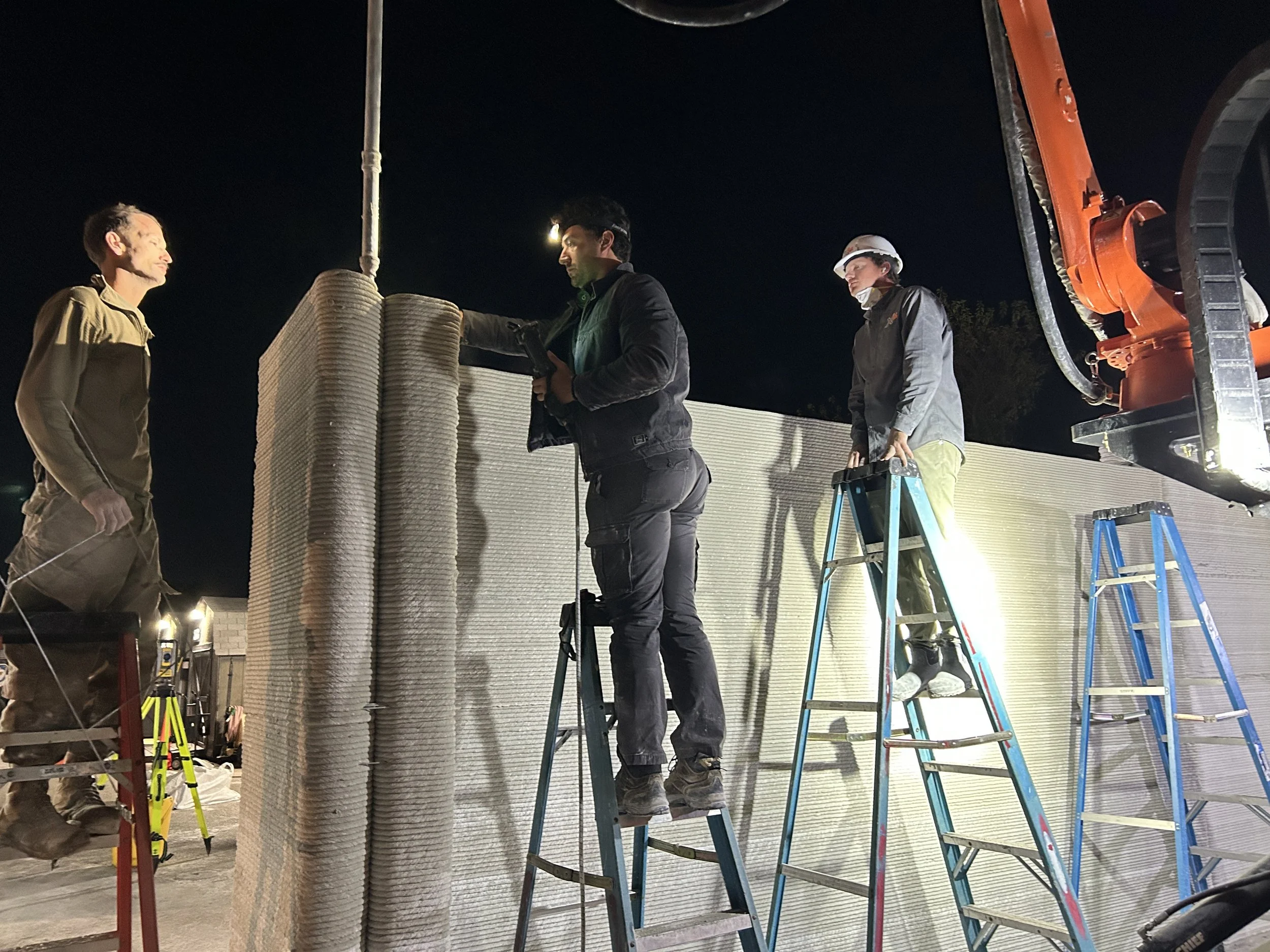 Fabrication of the 3DCP B-HUT
