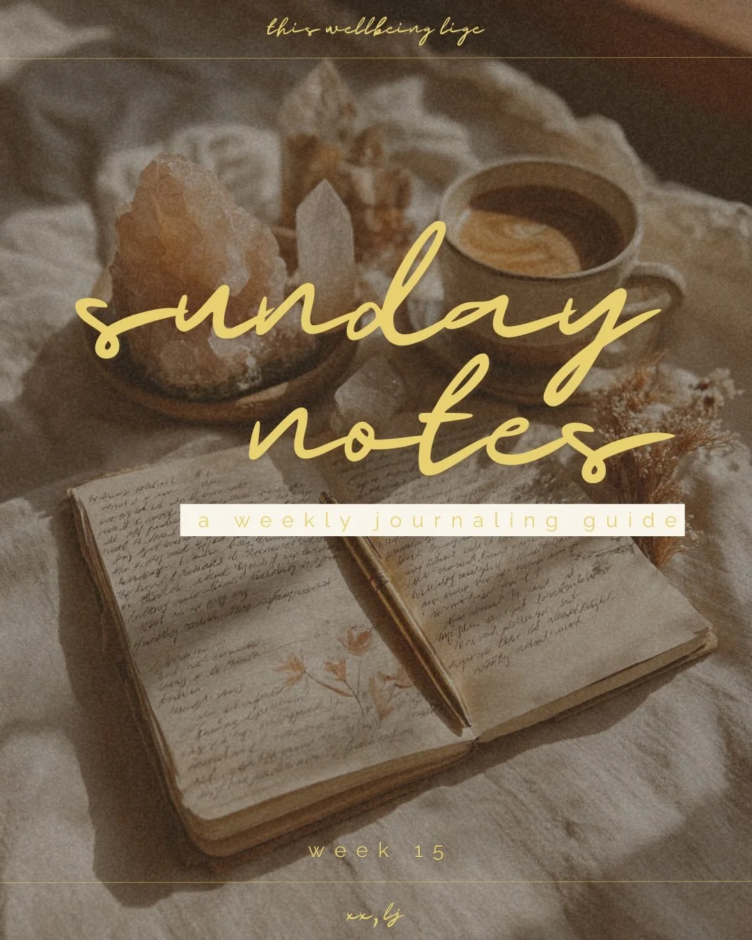 Every time I tried to set big goals I&rsquo;d end up completely overwhelmed and just&hellip; not do it. 😅

So I changed the timeframe.
12 weeks.
One goal.
Something actually doable.

This week&rsquo;s Sunday Notes journaling guide walks you through 