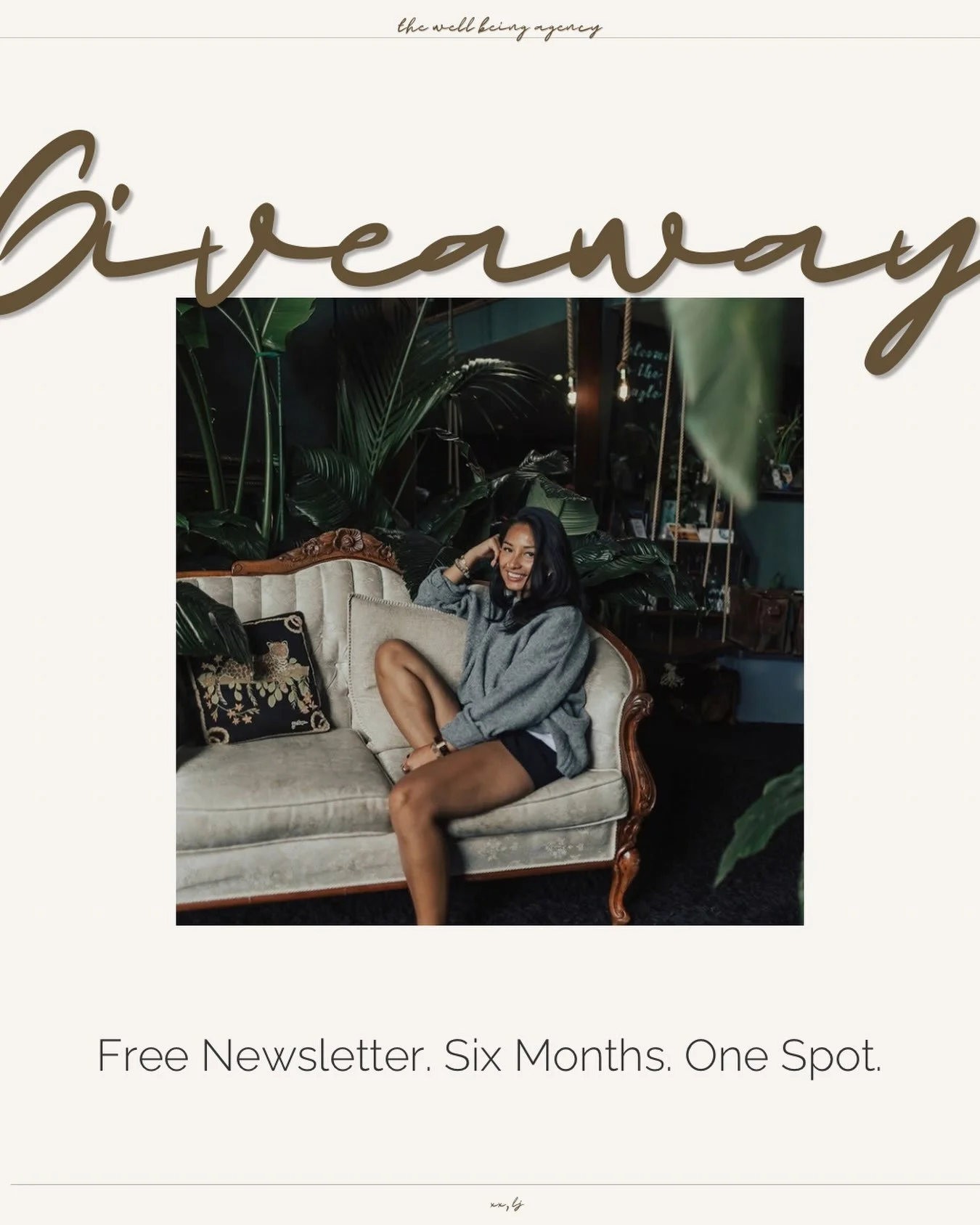 ‼️GIVEAWAY ALERT ‼️

One business gets a newsletter from me, every month, for six months.

FREE

That&rsquo;s it, no catch. This is for the business that already knows it needs one and just hasn&rsquo;t had the time to make it happen.

APPLICATIONS A