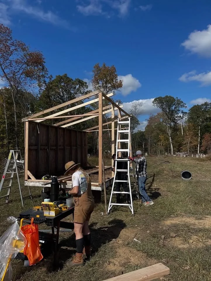 Big news from the farm! We&rsquo;re Amanda and Ashley of Super NoVA Eggs 👋 and we&rsquo;re starting our very own organic, pasture-raised chicken egg business!

Over the past couple of weeks, we have been busy building a coop to welcome our first flo