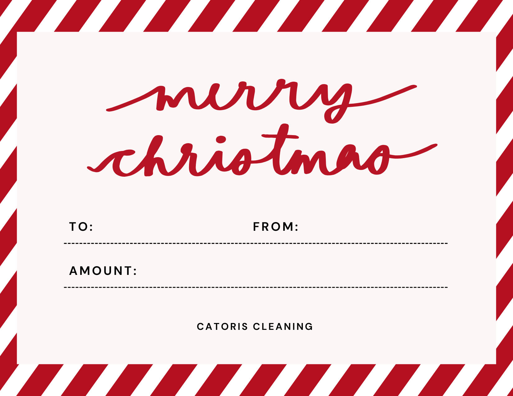 Red Minimalist Merry Christmas Gift Card Voucher.png