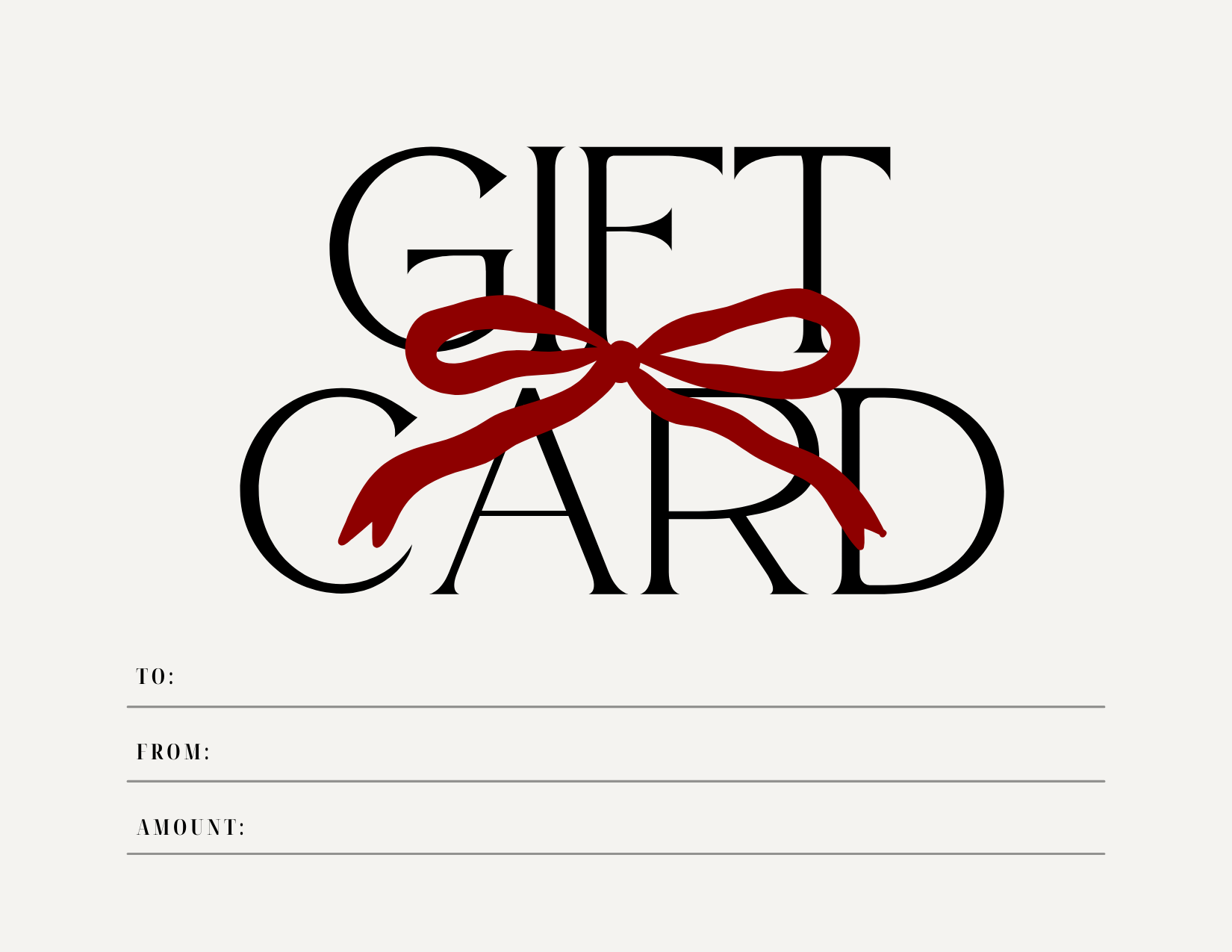 Red Minimalist Merry Christmas Gift Card Voucher (1).png