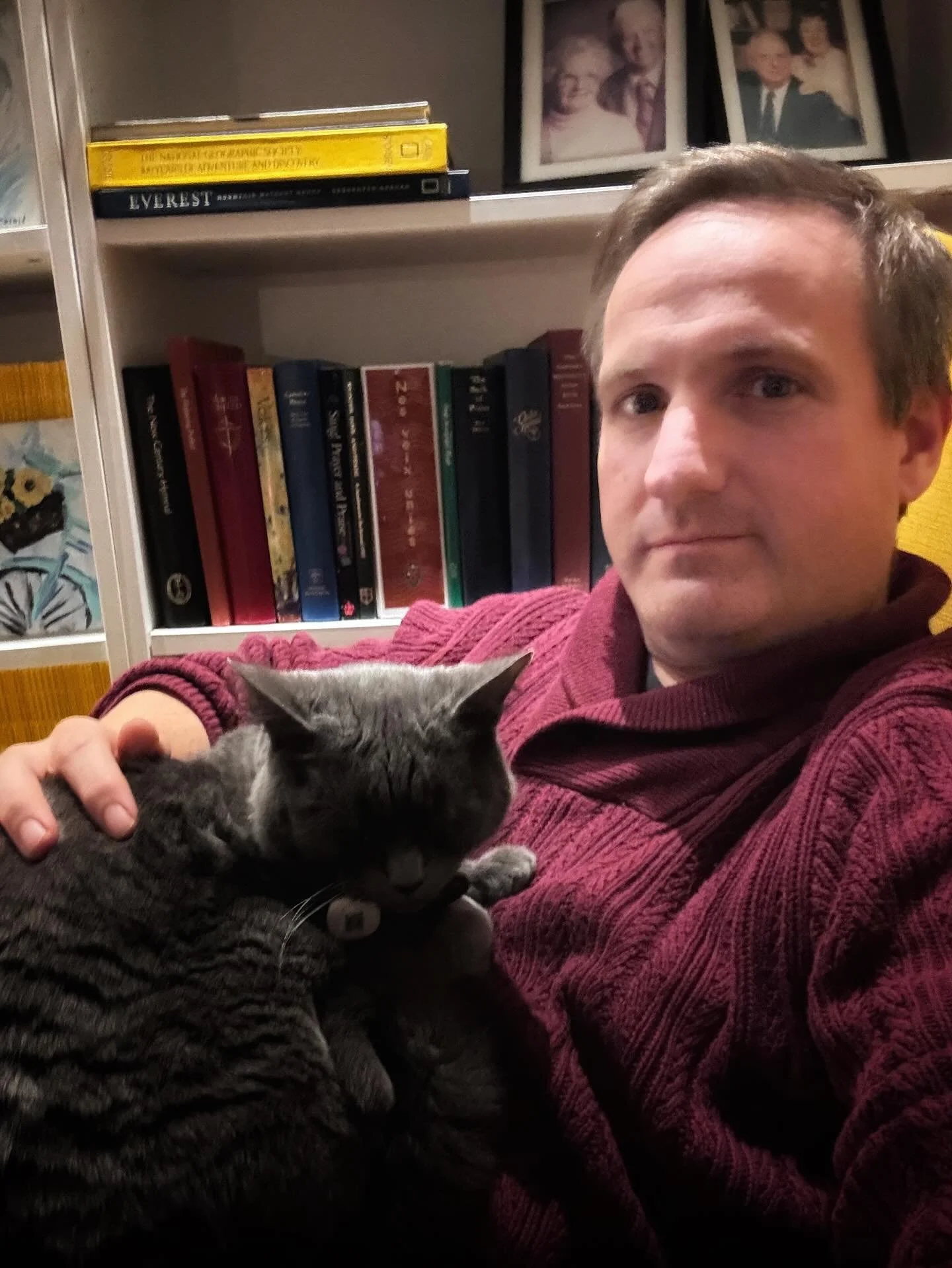 I don't care that it's Friday. I don't care that is Halloween. I won't go out. My eleven-year-old daughter wanted to snuggle.