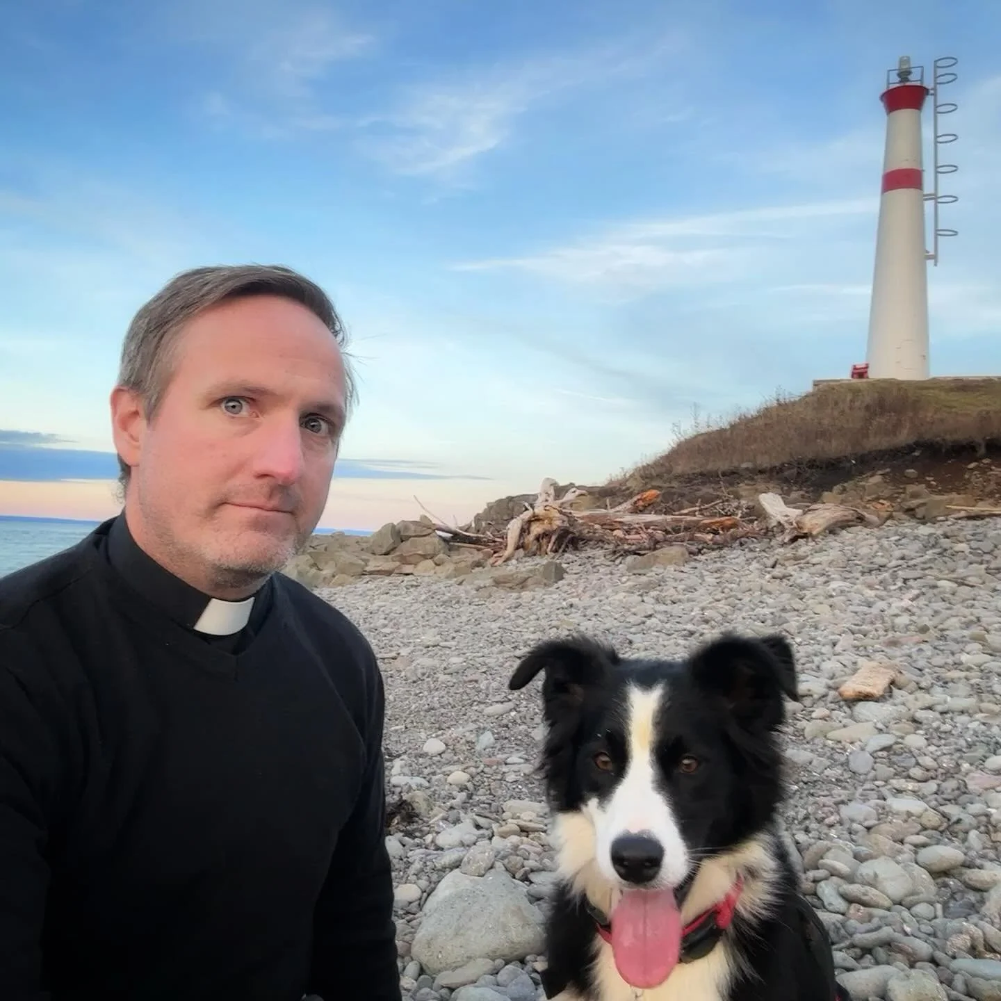 I have occasionally managed to make Rilla look at the camera instead of me, but not reliably enough that I remember to look happy when it happens. We will just have to stay best friends and keep trying many more years.