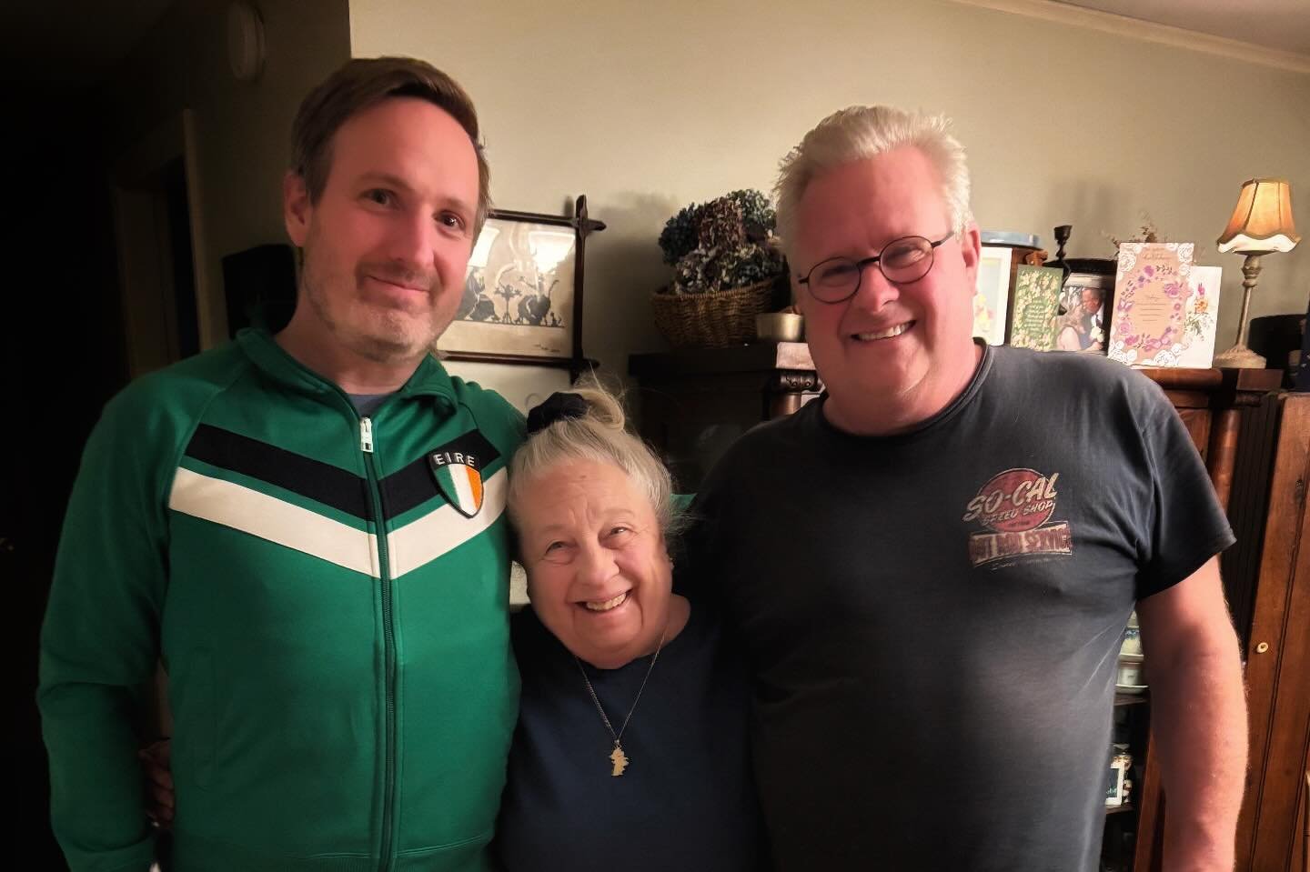 Growing up I heard about a cousin and an aunt I had who lived on a isolated tiny island off the coast of Maine that only had extremely occasional ferries, but tonight I got to have dinner with them! They exist!