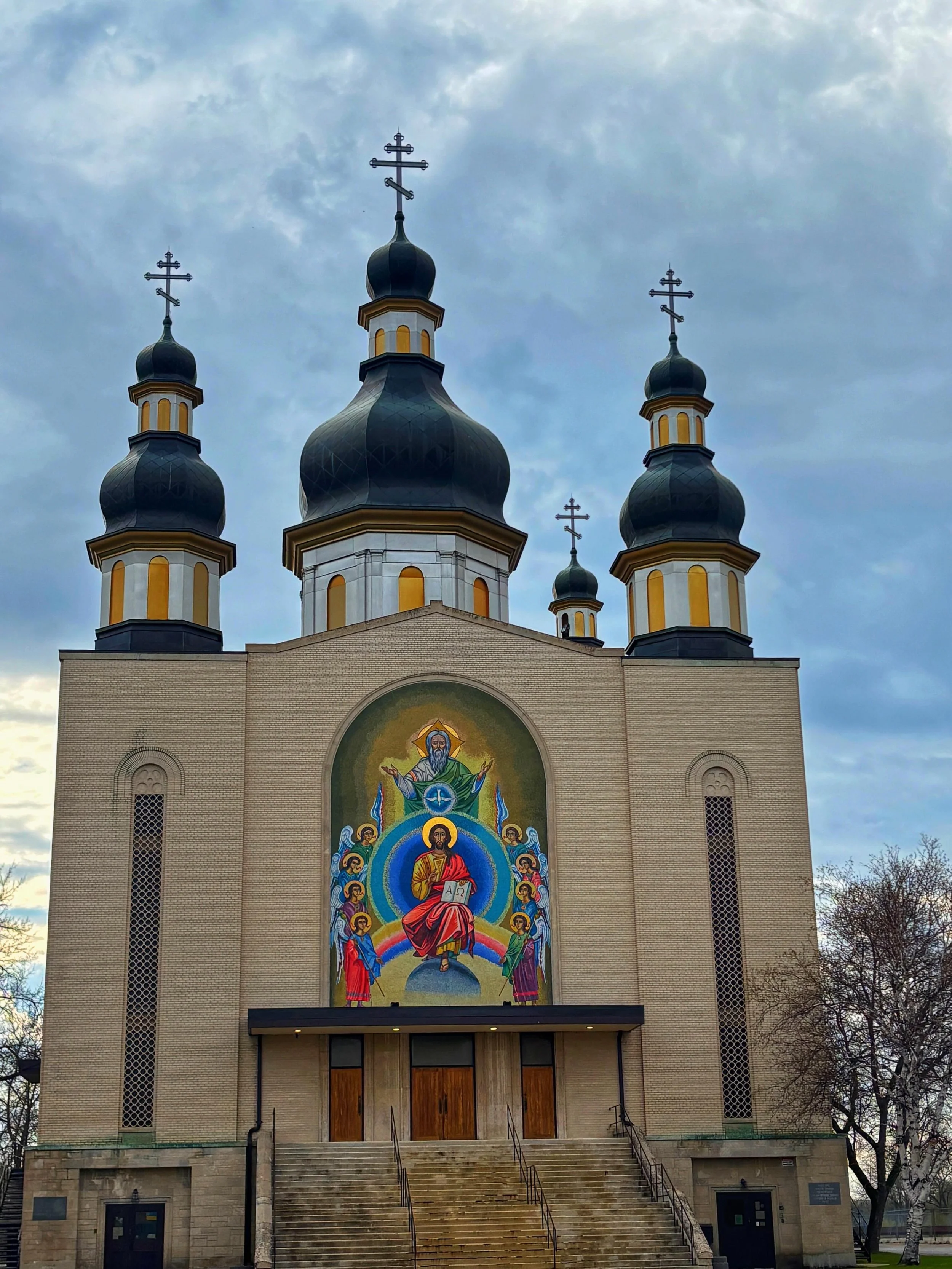 My work brings me to to diverse holy places, thanks be to God.