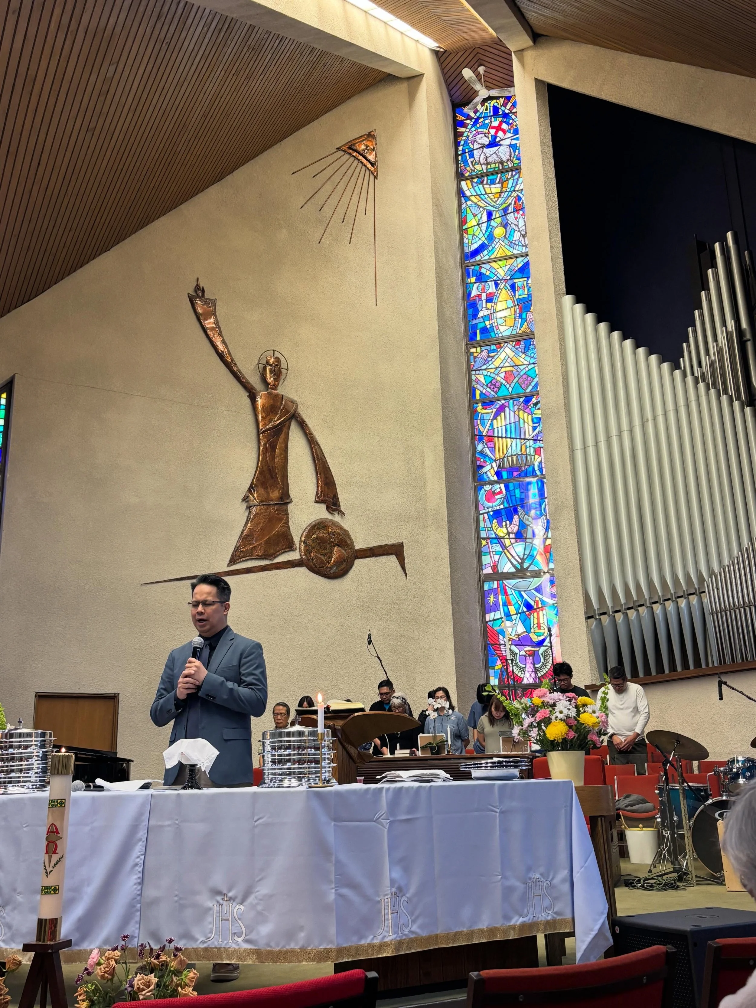 An honour and joy to be in Winnipeg with the people of Broadway Disciples United Church and my brother Pastor Jeff Gatdula.