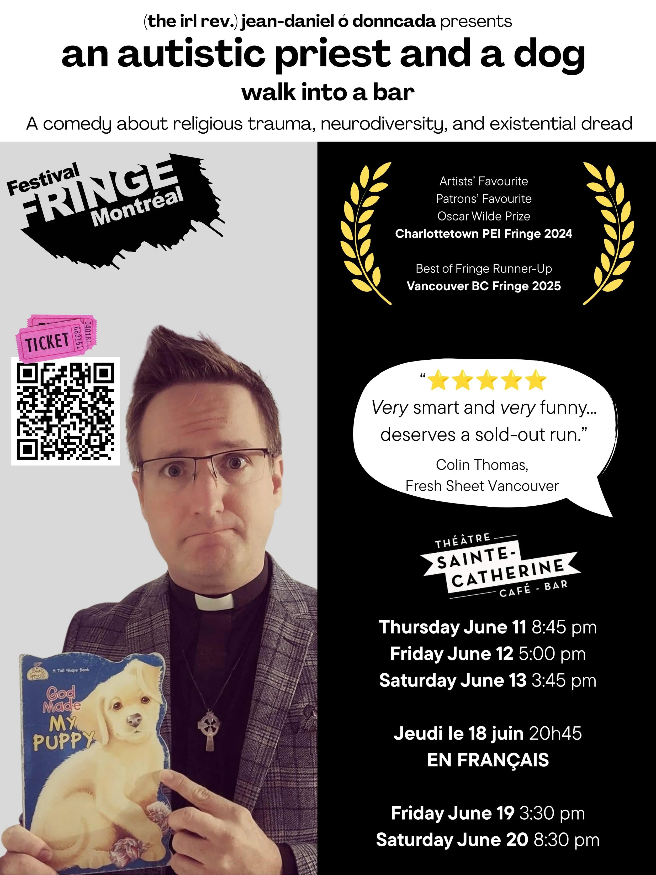 @fringemtl commence ! Venez nous voir !

Fringe has begun! Come see us!