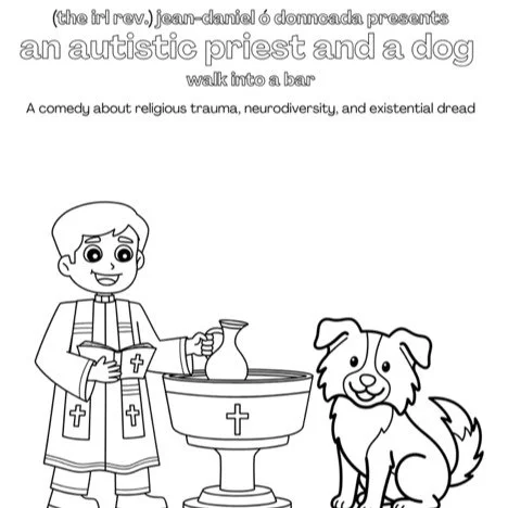 "I love theatre, but I want to colour during the show!" 

Friends, we have GOT YOU covered. The only Fringe show where we keep the lights on and give you ways to stim, fidget, and doodle.

https://www.odonncada.ca/autisticpriestandadog