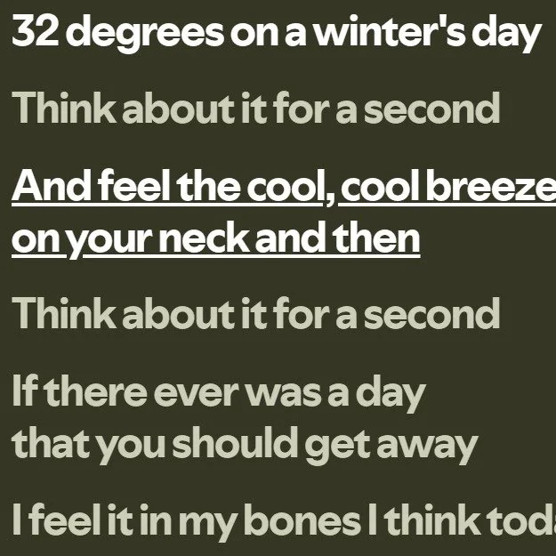 I'm new to Spotify (we'll see how it goes). I'm building a Let's Ski playlist. Share great ski and snow songs with me.❄️

This'll be for driving to the ski area. I don't listen while skiing. I love the peaceful sound of my skis on the snow.

pictured