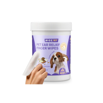 HICC PET Ear Cleaner Finger Wipes