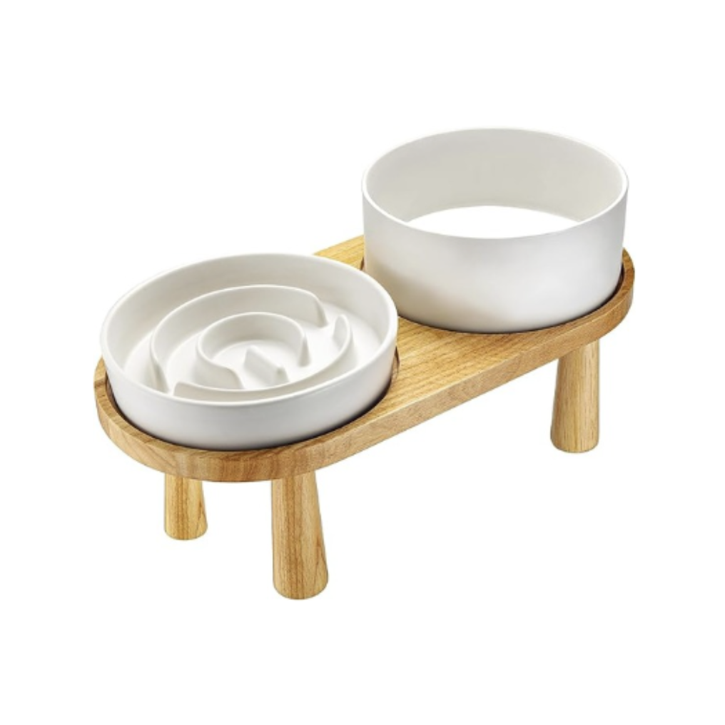 Ceramic Slow Feeder Set