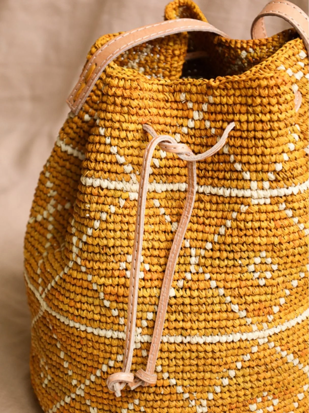 Cartera Malagasy N|1 Ocre