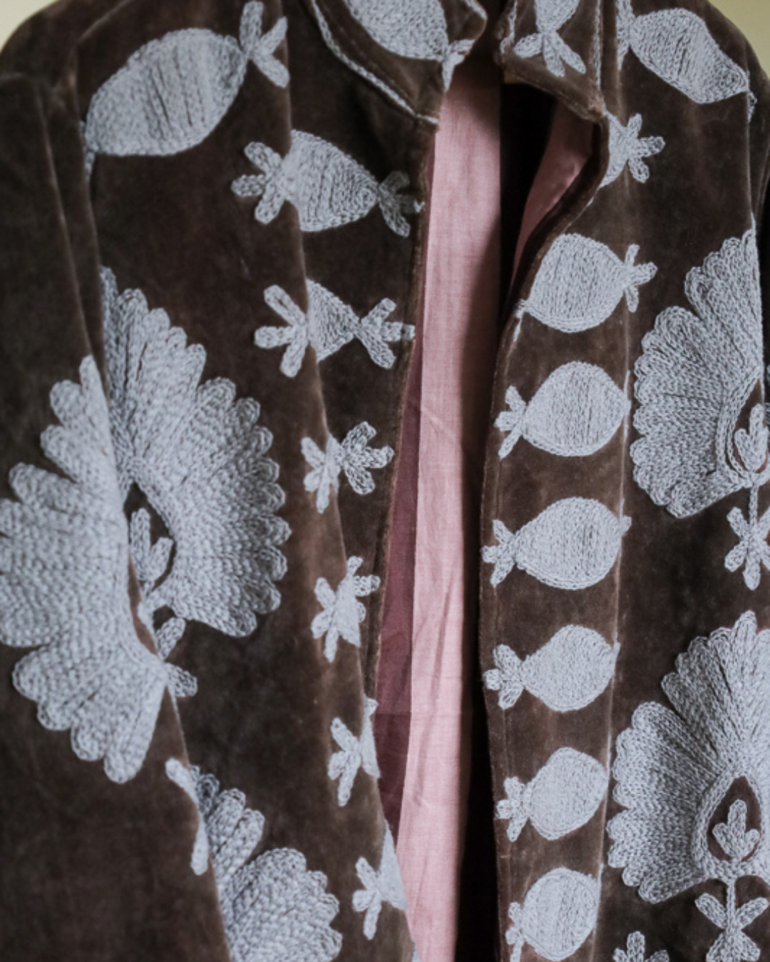 Saco Jaipur Velvet Chocolate