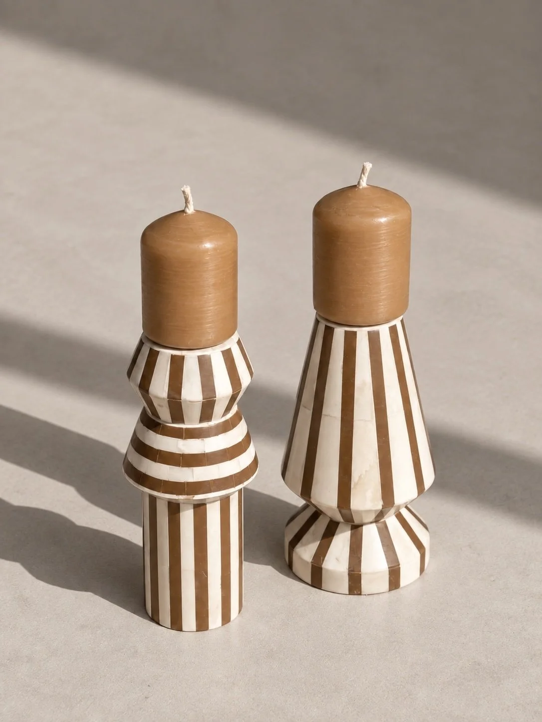 Candelabro Singapur Almond N2