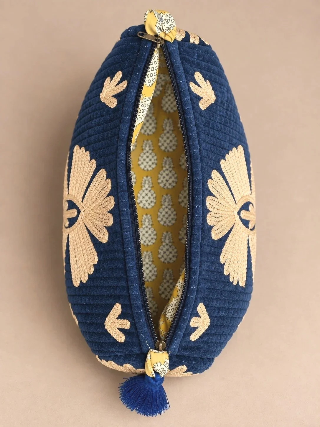 Necessaire Jaipur Indigo
