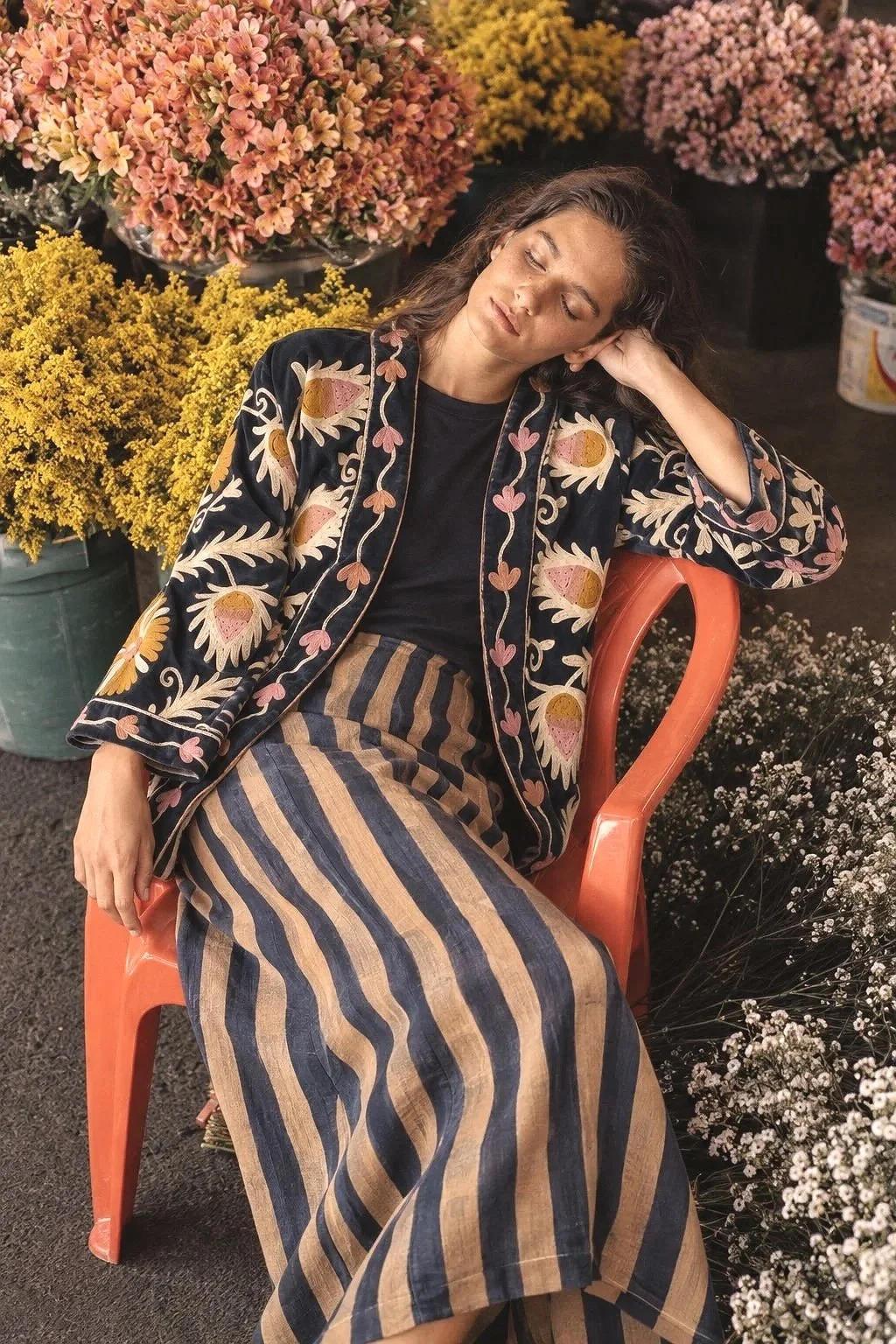Kimono Joan Blue