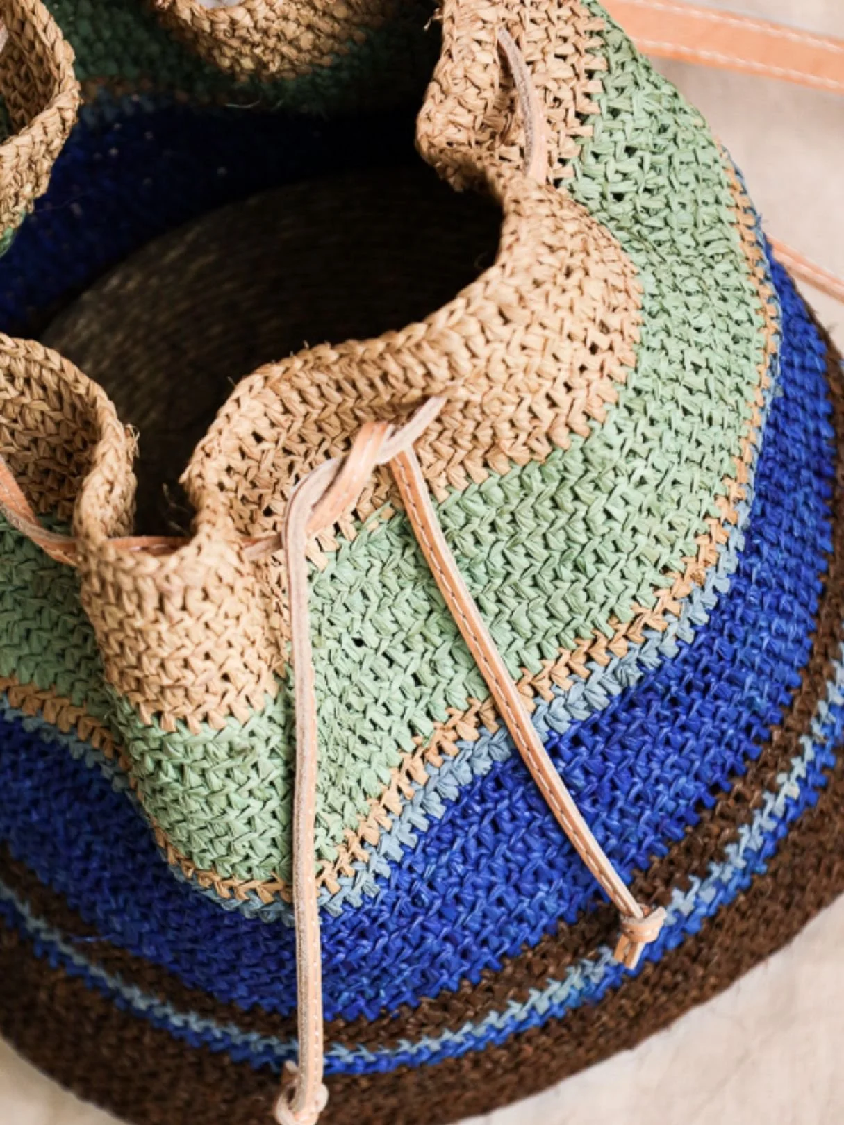 Cartera Malagasy N|4 Indigo