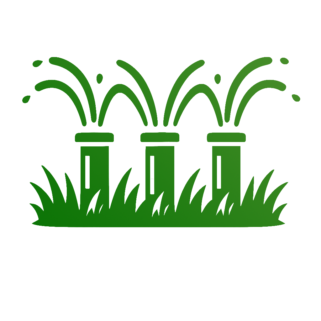 A green and black illustration of a computer motherboard with various circuit elements and components.