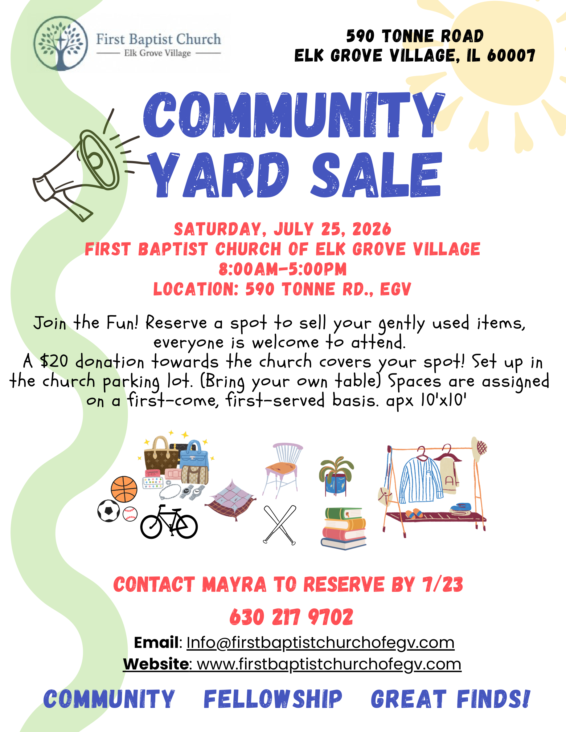 Community Yard Sale