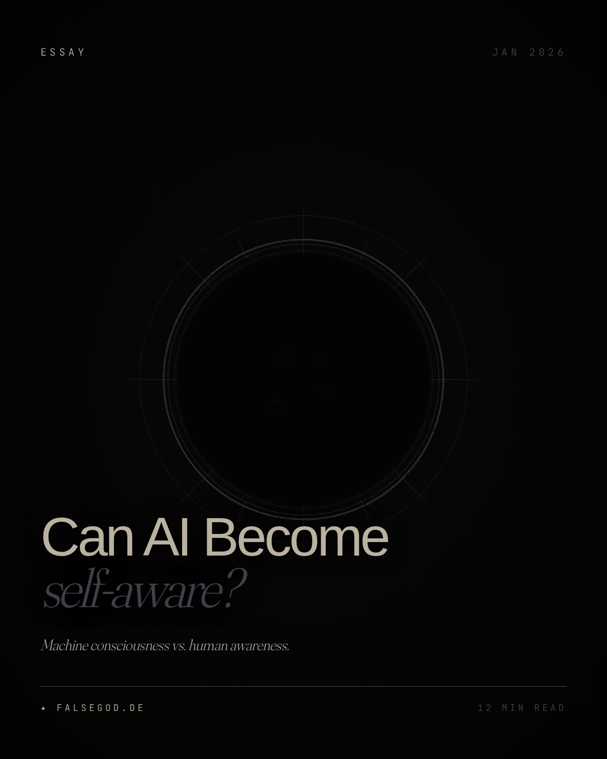 Can AI Become Self-Aware? Exploring Machine Consciousness vs. Human Awareness