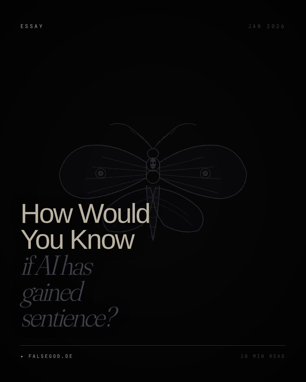 How Would You Know If AI Has Gained Sentience?