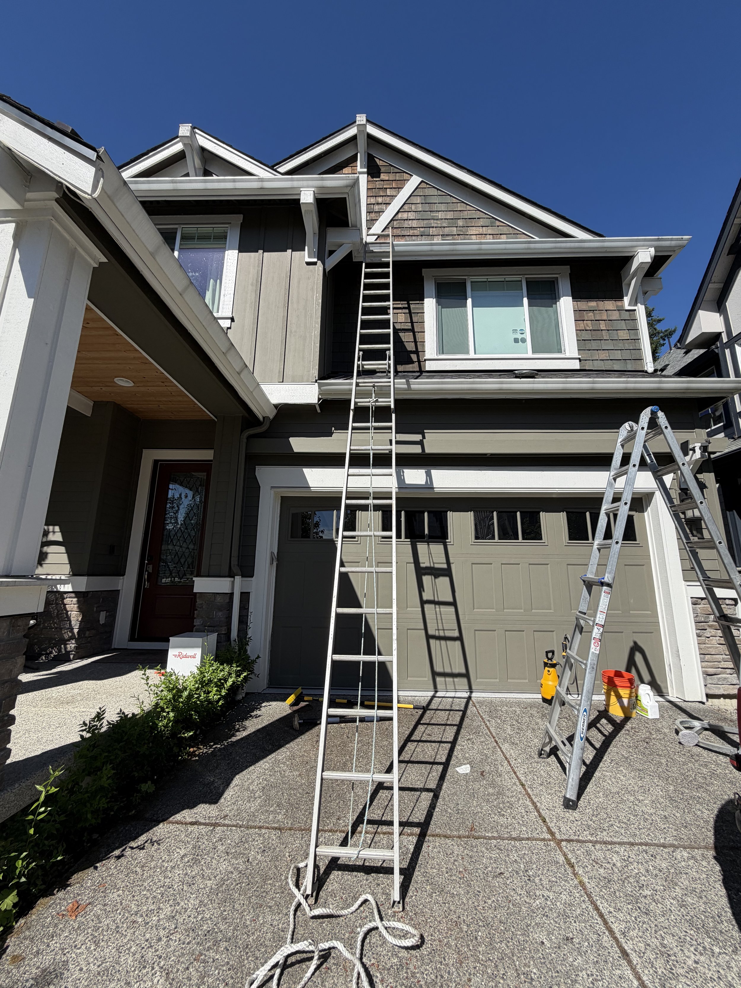 Roof Moss Removal- Issaquah 
