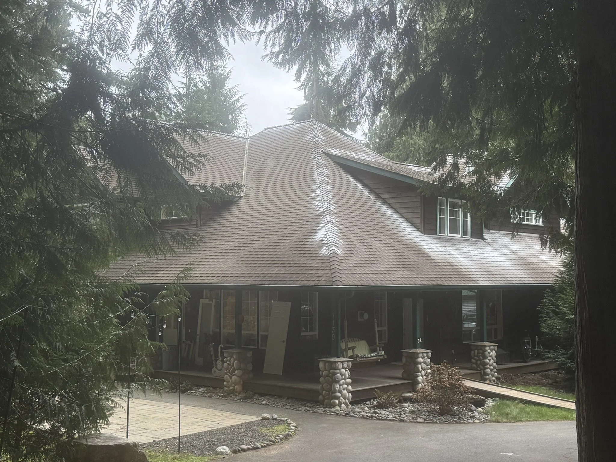 Moss treatment Bainbridge Island 