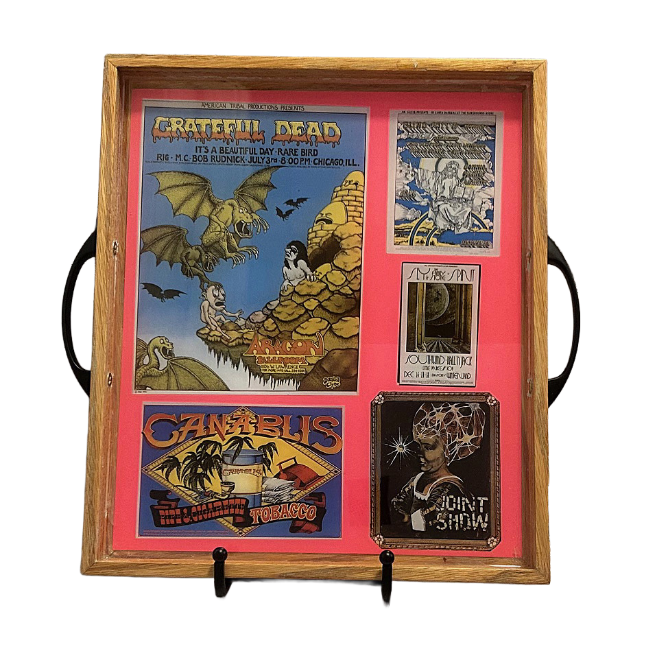 It's A Beautiful Day - Grateful Dead Concert Poster Tray