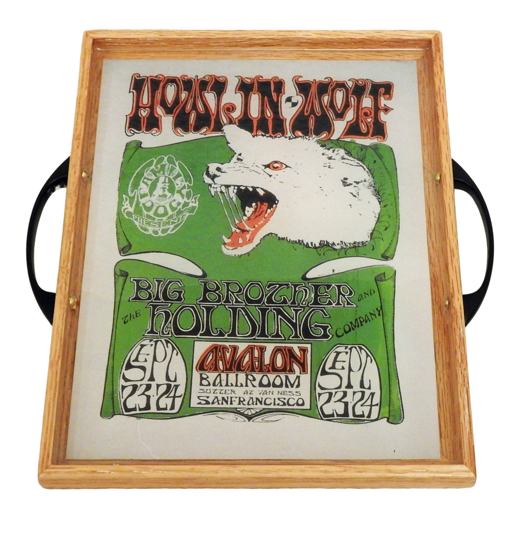 Howlin Wolf Concert Poster Tray