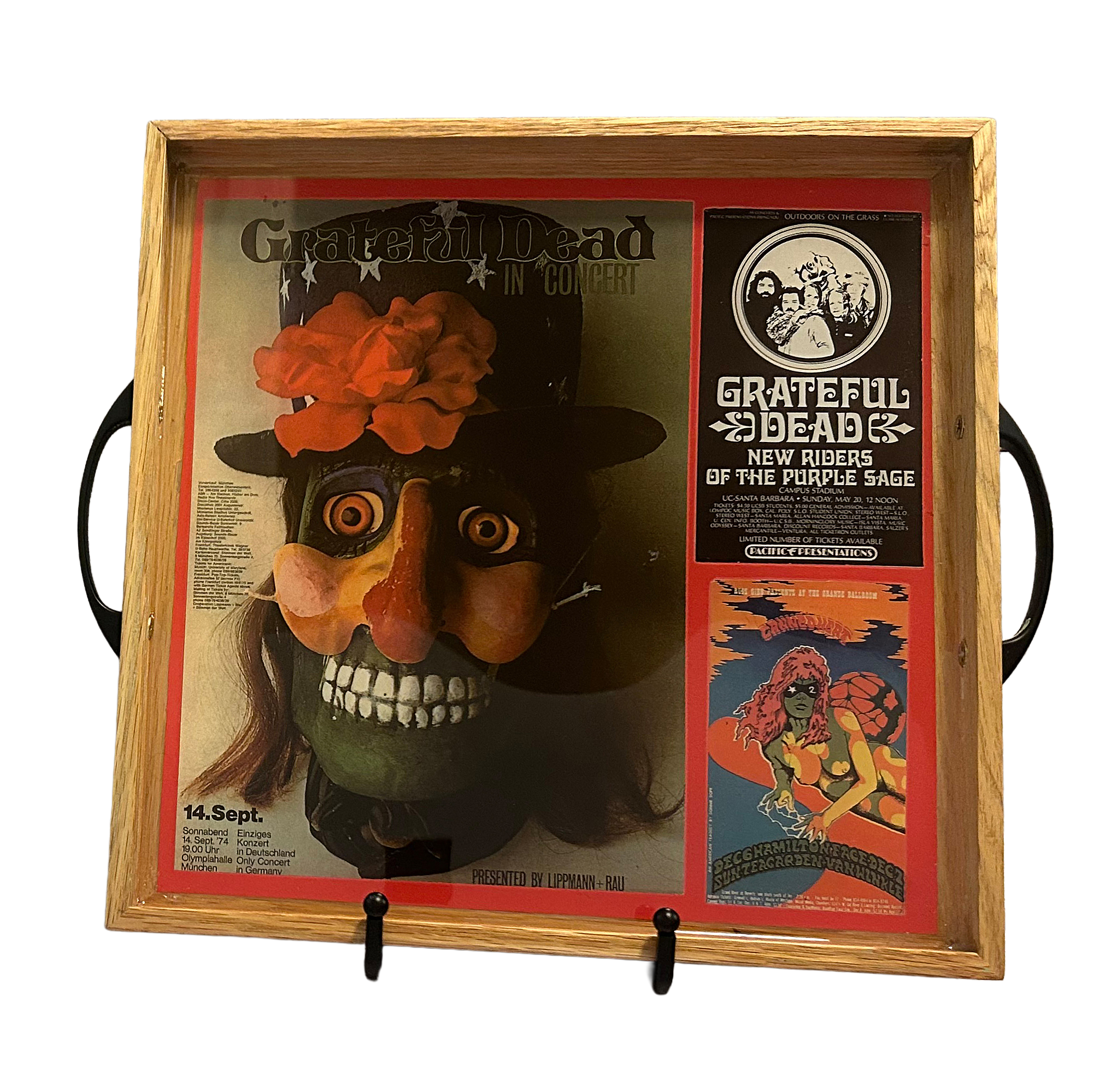 Grateful Dead Concert Poster Tray