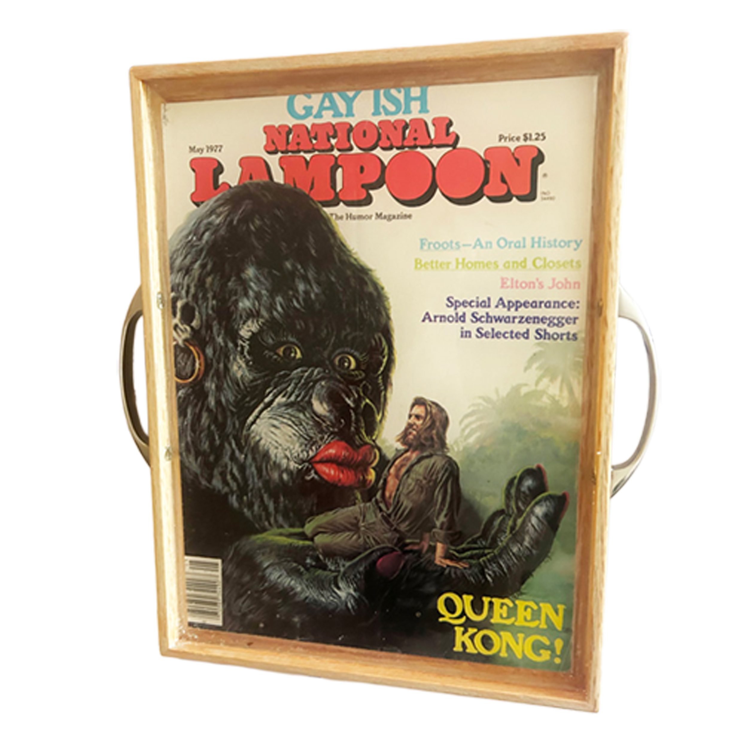“Gayish” National Lampoon Magazine Tray