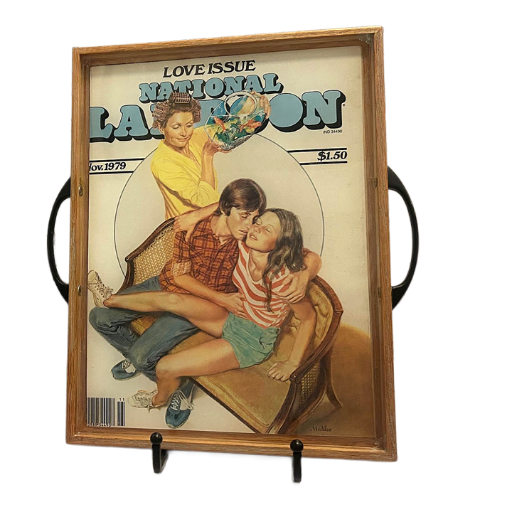 "Love" National Lampoon Magazine Tray