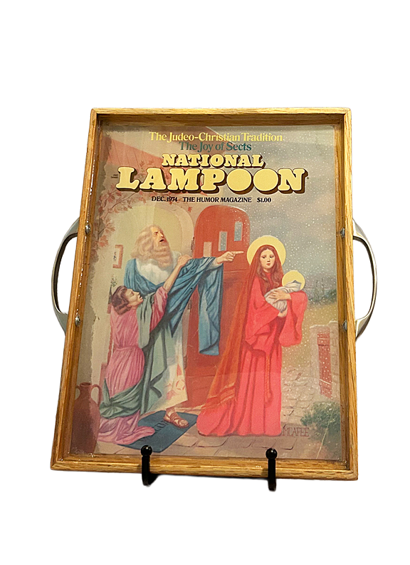 National Lampoon Magazine Tray