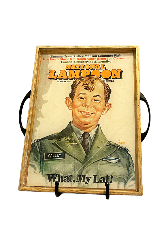 "Bummer Issue" National Lampoon Magazine Tray