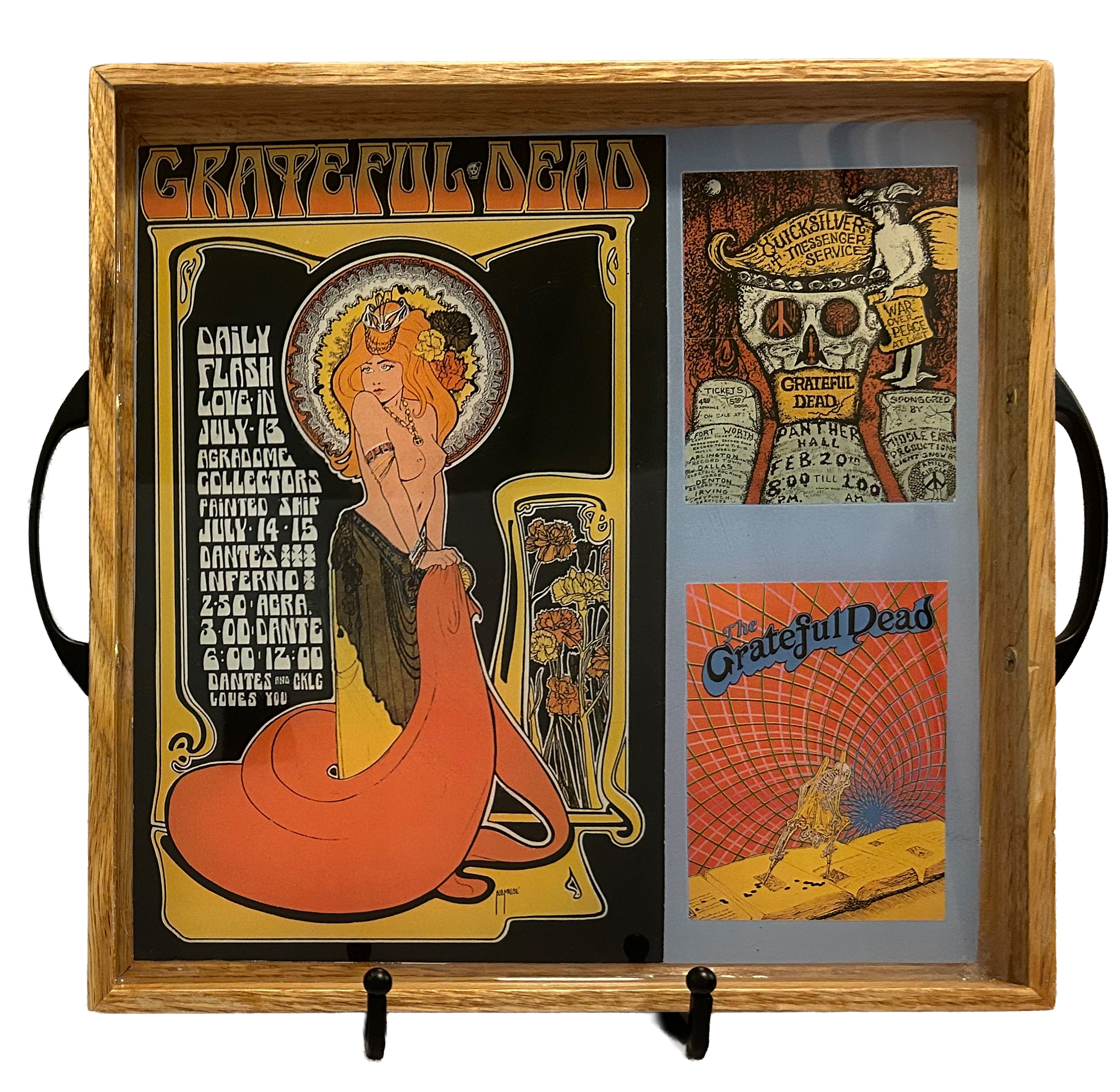 Grateful Dead Concert Poster Tray