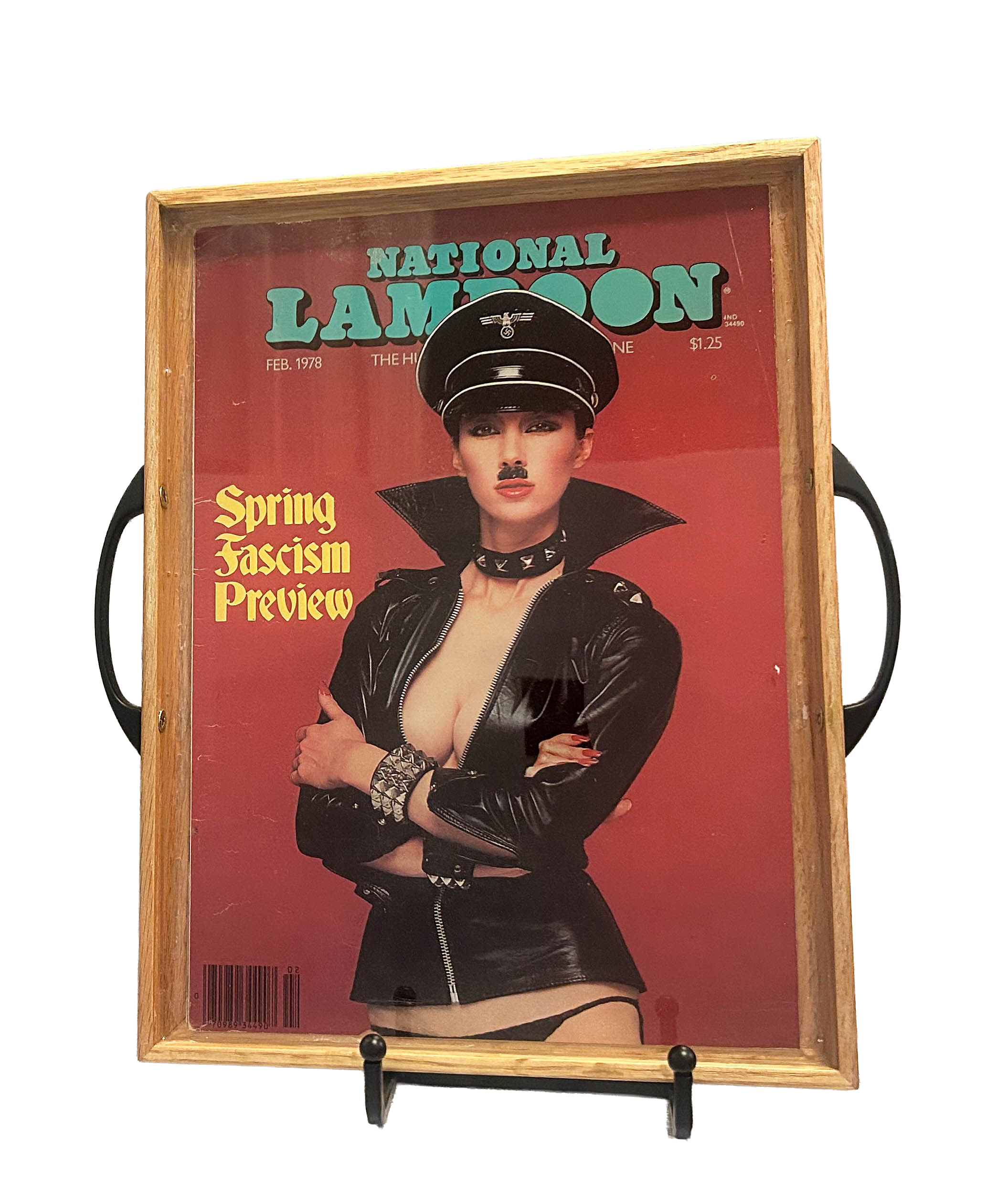 “Fascism Issue" National Lampoon Magazine Tray