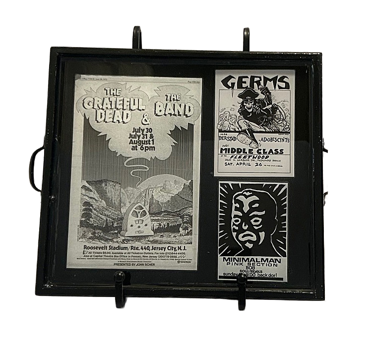 Concert Poster Tray - The Band, Grateful Dead