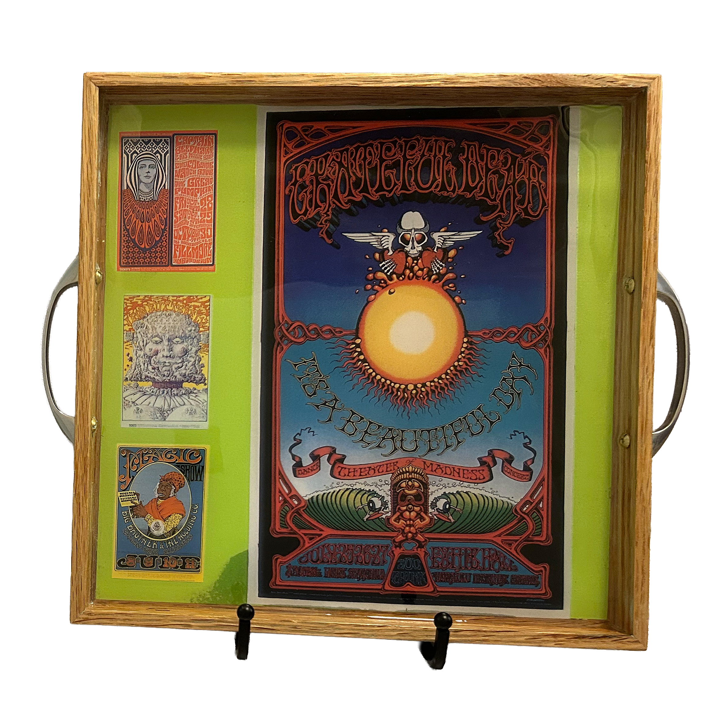 Concert Poster Collage Tray