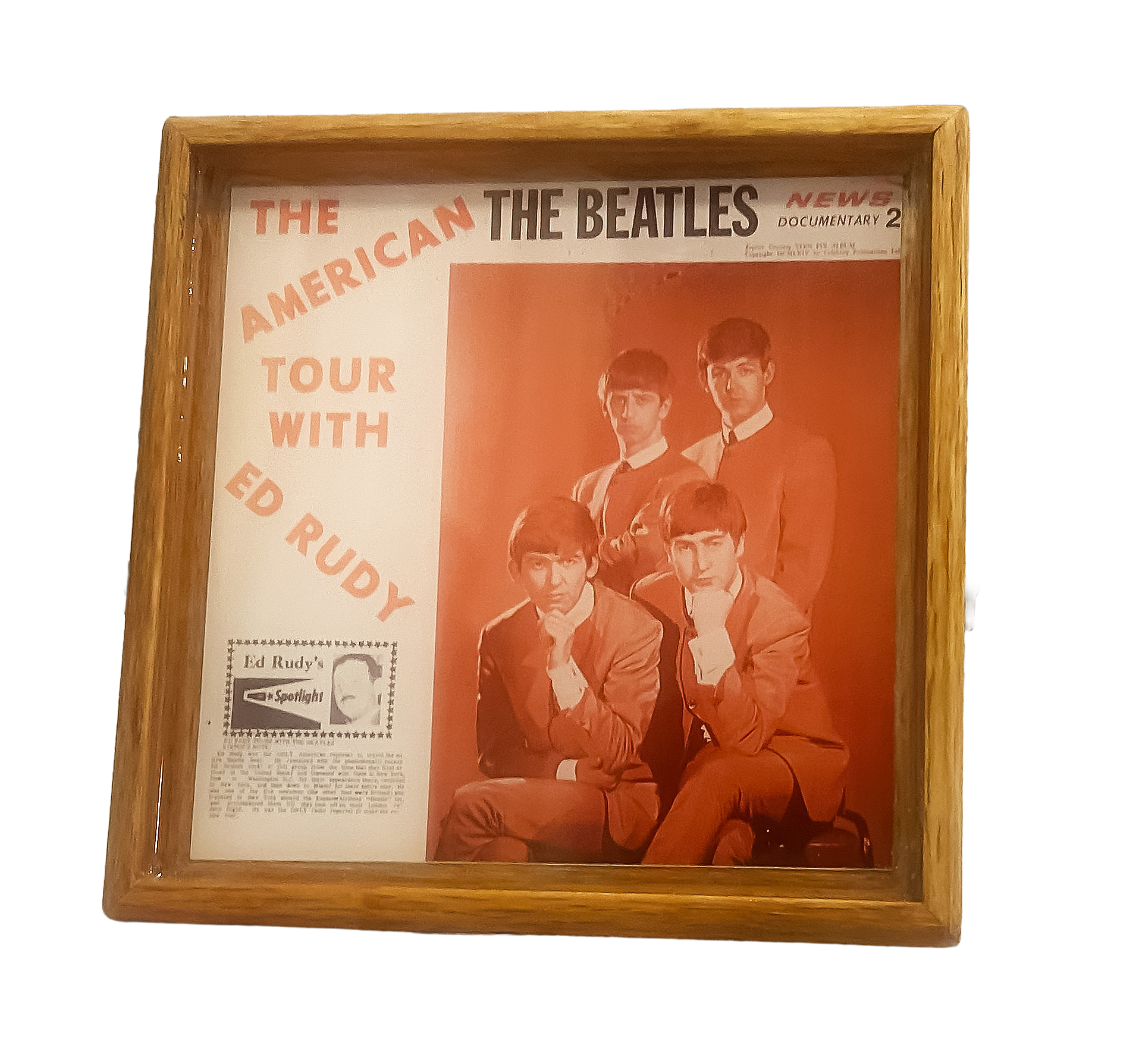 Beatles Tour Rock n Roll Tray